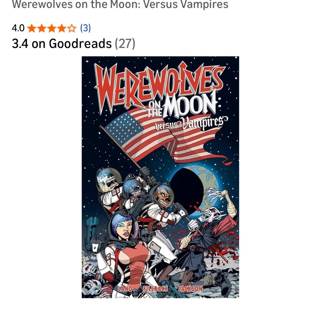 # 0630+ 3 Of Werewolves on the Moon Comic Book